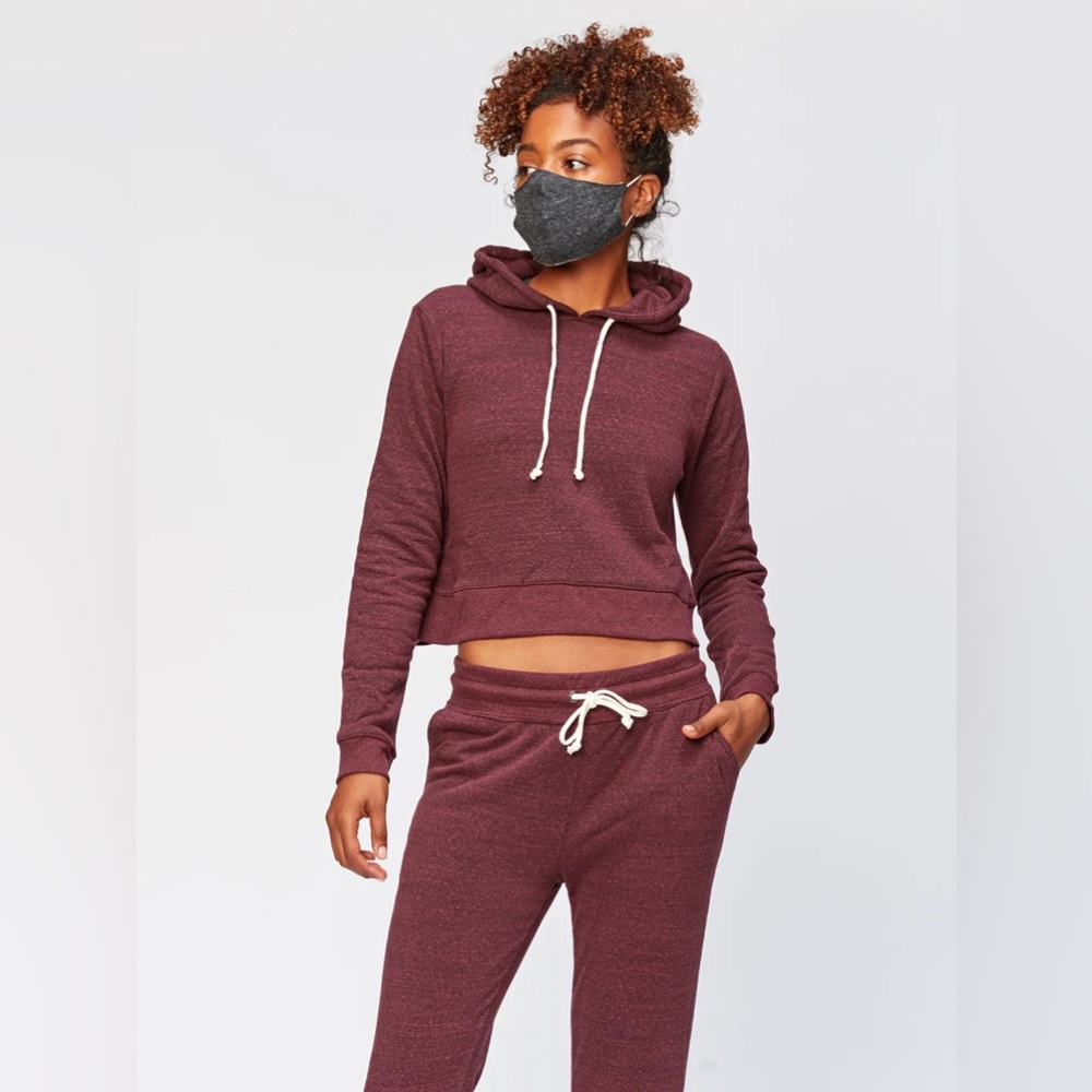 EUC Threads 4 Thought Triblend Crop Hoodie